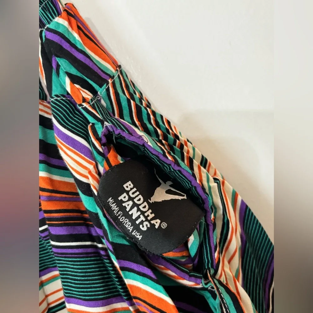 Buddha Pants Junior Kids Buddha Stripe Harem Pants